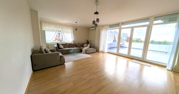 Penthouse 3 Camere, 2 bai, decomandat, 100 mp utili - Zona A