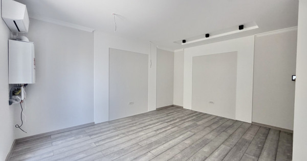 Apartament 2 camere, open space, 48mp utili, 30mp curte in G