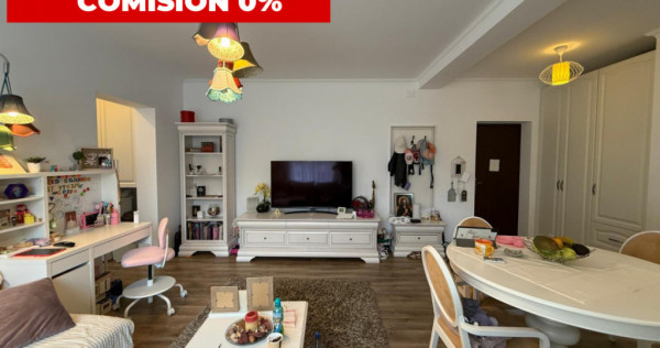 Apartament 2 camere, utilat si mobilat, 2 locuri de parcare