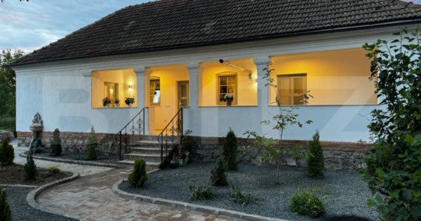 Casă cu istorie din 1914, renovată, curte amenajată deose