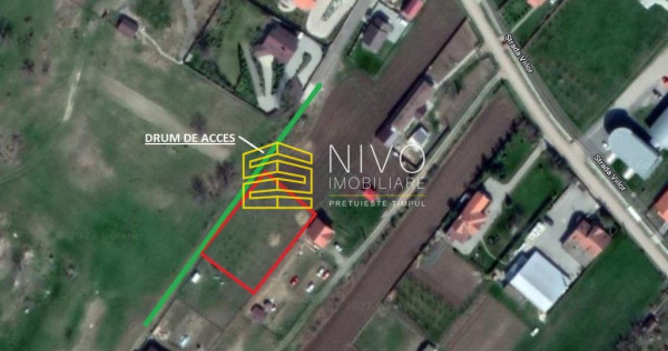 Teren intravilan &ndash; S&acirc;ntana de Mureș &ndash; Zona Blocuri ANL