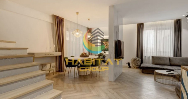PENTHOUSE DE COLECȚIE 4 CAMERE 142 MP + 60 MP TERASĂ PE CALEA CALARASILOR,BUDILA