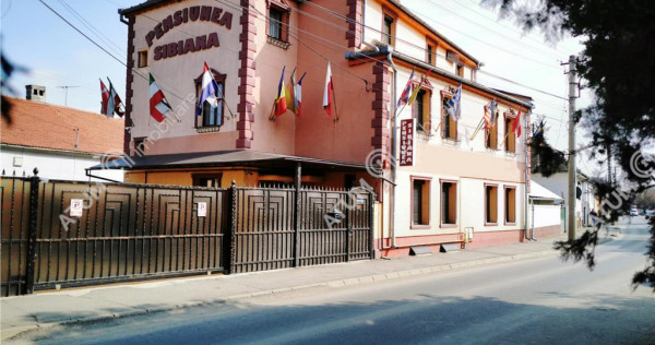 Se vinde pensiune cu 13 camere la cheie zona centrala Sibiu