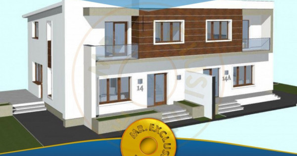 Casa Duplex 4 camere Balotesti DIRECT Dezvoltator - COMISION