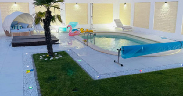 CASA piscina + jacuzi exterior, constructie noua Santandrei