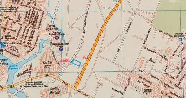 Pipera Zona Popasului 6000 mp desch 37 m pt P+6