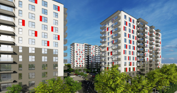 Apartament 2 Camere TIP D in Plaza Residence FAZA 6