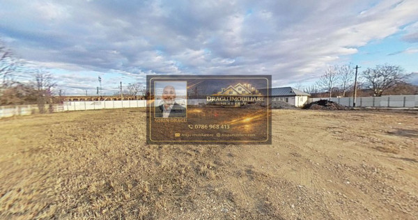 Teren imprejmuit/ Foarte aproape de E85