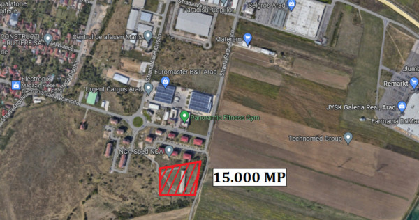 Teren 1.5 ha. zona Micalaca-Selgros - ID : RH-37120-property