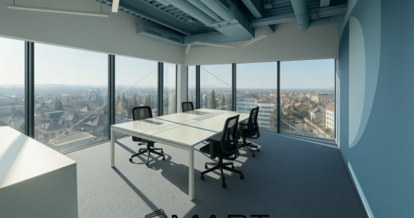 Spatiu birou 200mp Clasa A+ zona ultracentrala