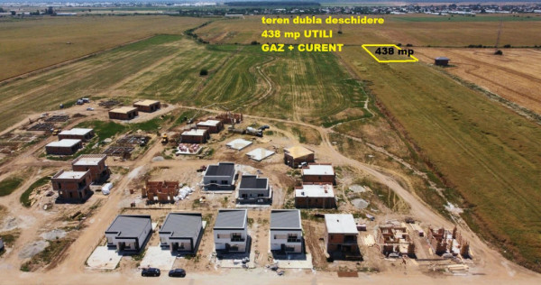 Teren INTRAVILAN cu utilitati - comuna Berceni