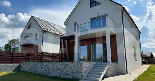 Casa individuala, 200 mp utili, 500 mp teren, cu view spre