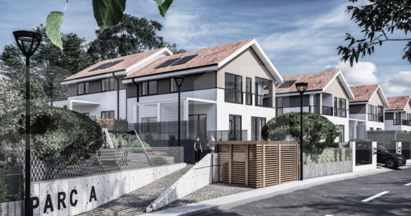 Ansamblu rezidential cu case tip Duplex de 118mp pe Valea C