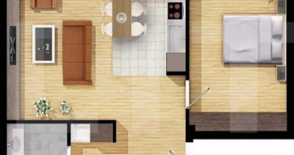 Apartament 2 camere, 53mp, mobilat si utilat, Sophia Residen