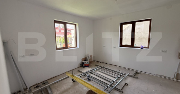 Casa individuala 4 camere, 106 mp, teren 500 mp, sat Brebu
