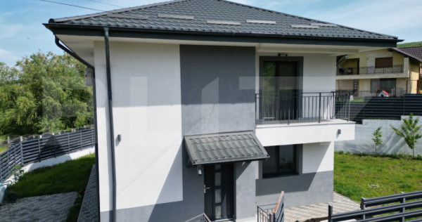 Casa , 4 camere, 100 mp utili, 390 mp teren, zona Bucium