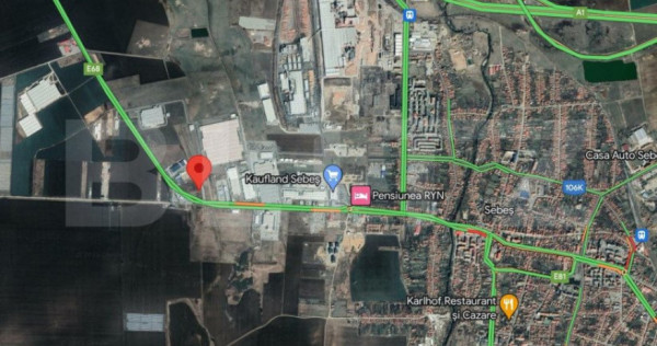 Teren extravilan 3.500 mp, Sebeș &ndash; zona Star Assembly, ac