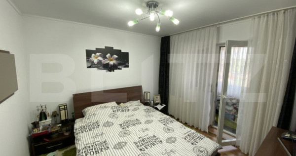 Apartament 3 camere, 72 mp, decomandat, zona Dumbrava Nord
