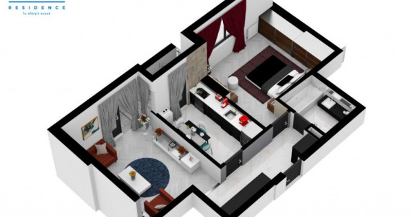 Rahova-Oxy Residence, 2 Camere 59 mp mega discount