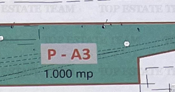 Teren stradal 1000mp de inchiriat - Zona industriilor