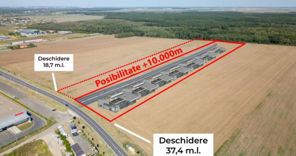 Teren Vanzare Intravilan Branesti investitie Zona Industrial