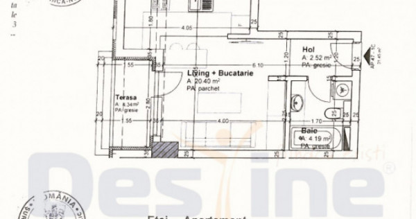 Apartament 1 cameră BLOC NOU 31 MP ETAJ INTERMEDIAR - Tăt?