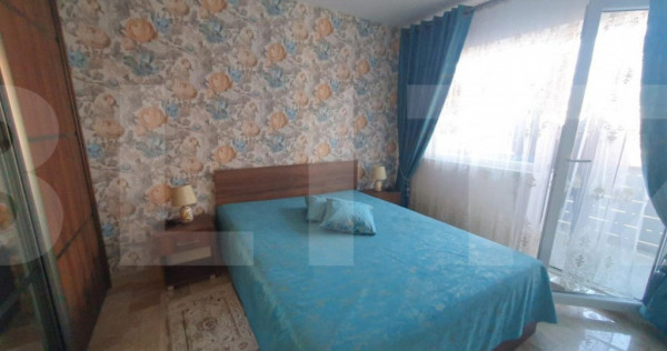 Apartament cu 3 camere, 54 mp, mobilat si utilat de lux, zon