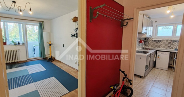 Apartament cu 2 camere, etaj intermediar, finisat, cartier G