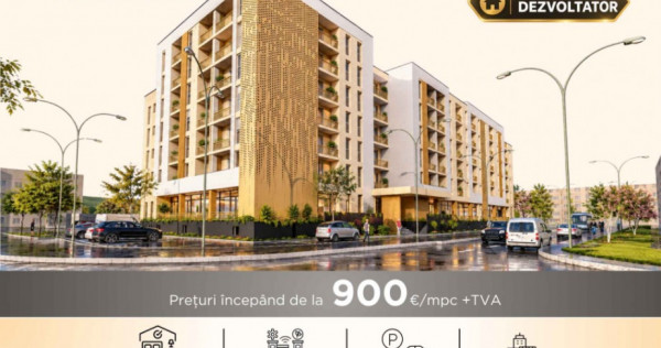 NEW! COMISION 0% - Apartamente 3 camere - Republicii 115, Baia Mare