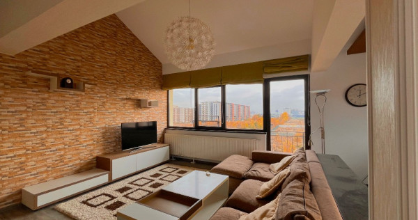 Apartament cu 3 camere tip Penthouse în Tractorul