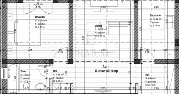 GIROC - 2 si 3 Camere - Etaj intermediar - Finisaje la alege