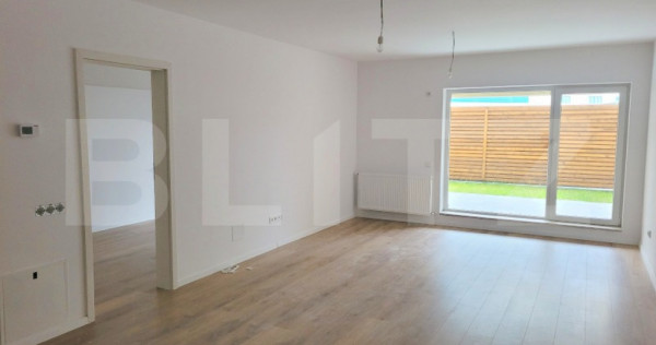 Apartament 2 camere 56,5 mp, cu gradina si parcare subterana