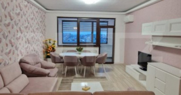 Apartament 2 camere, 79 mp, mobilat utilat complect, lux, zo