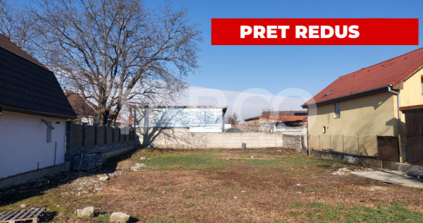 Teren intravilan de vanzare 714 mp in Sibiu cu front stradal