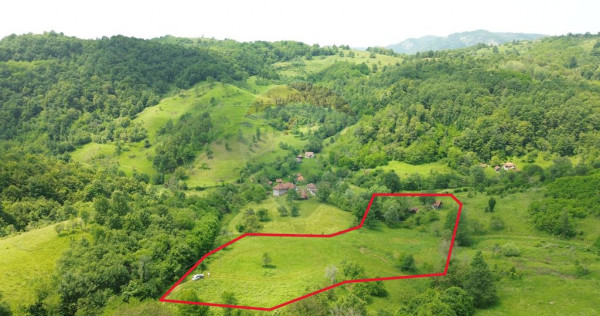 Teren intravilan de vis în Munții Apuseni, curent + izv...