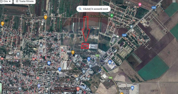 Teren 15,300mp Focsani / Strada Somes