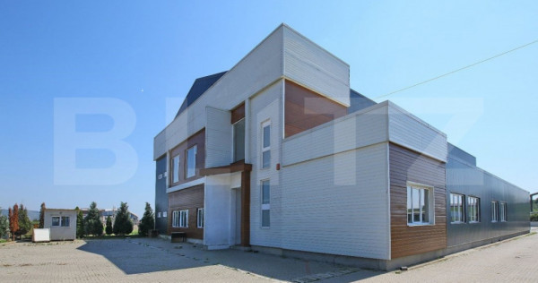 Hala moderna, 3 incaperi, 1.909 mp, langa autostrada, zona L