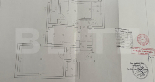 Ocazie Apartament decomandat, 58 mp, zona Sara