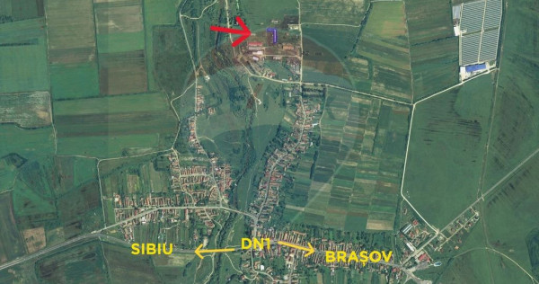 Teren intravilan și grajd | 1.333mp | Sercaia