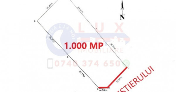 ID 7619 Teren intravilan - Str FORESTIERULUI
