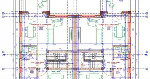 Duplex 4 camere, Su = 108mp, St=333mp, Giroc