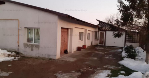 Casa 2 camere 80mp construiti Cazasu 5000 mp teren