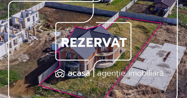 REZERVAT! Casă la roșu cu teren de 752 mp, Mandruloc. Arad