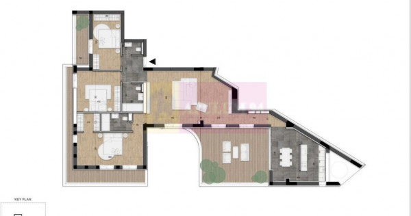 Apartament 4 camere 135mp + Terasa 55mp / Licurg 2 / Arme...