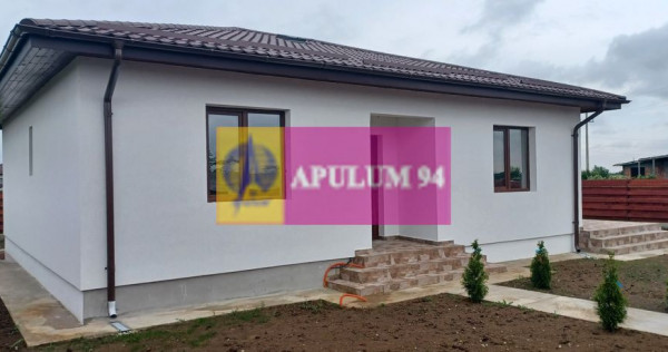 Săbăreni, casă nouă parter, 3 camere + dependințe