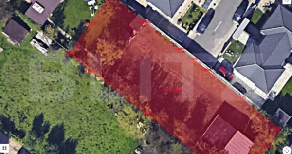 Exclusivitate! Teren intravilan, 877 mp, autorizatie constru