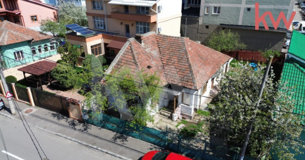 Oportunitate, teren central 324 mp, cu casa si beci