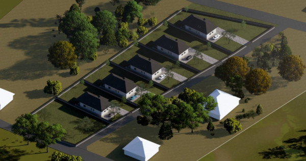 Ansamblu nou de case in Horodnicul de Sus