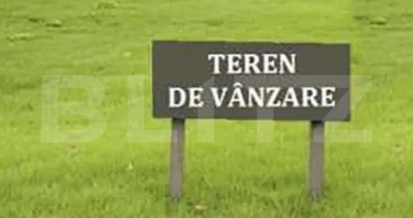 Teren intravilan, 529 mp, P+1+M, drum acces facil, Mosnita N