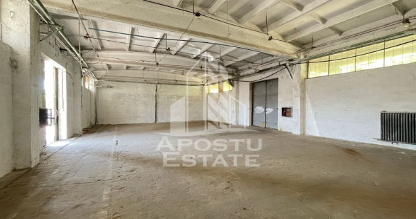 Hala depozitare sau productie cu rampa beton, 280 mp, Zon...